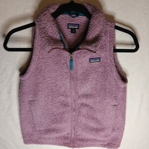 kids patagonia fleece Vest. Size Large (12)